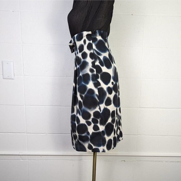 Marc Cain Knee Length Pencil Skirt Black and White Size N2 - Picture 3 of 13